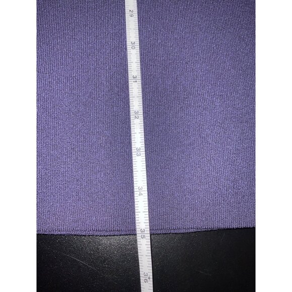 MILLY Italian Structured Stretch Shift Mini Dress Navy  size Small - Picture 10 of 11